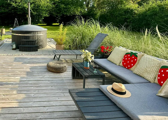 Summerhouse With Hot Tub On Langeland 度假居 Tranekær